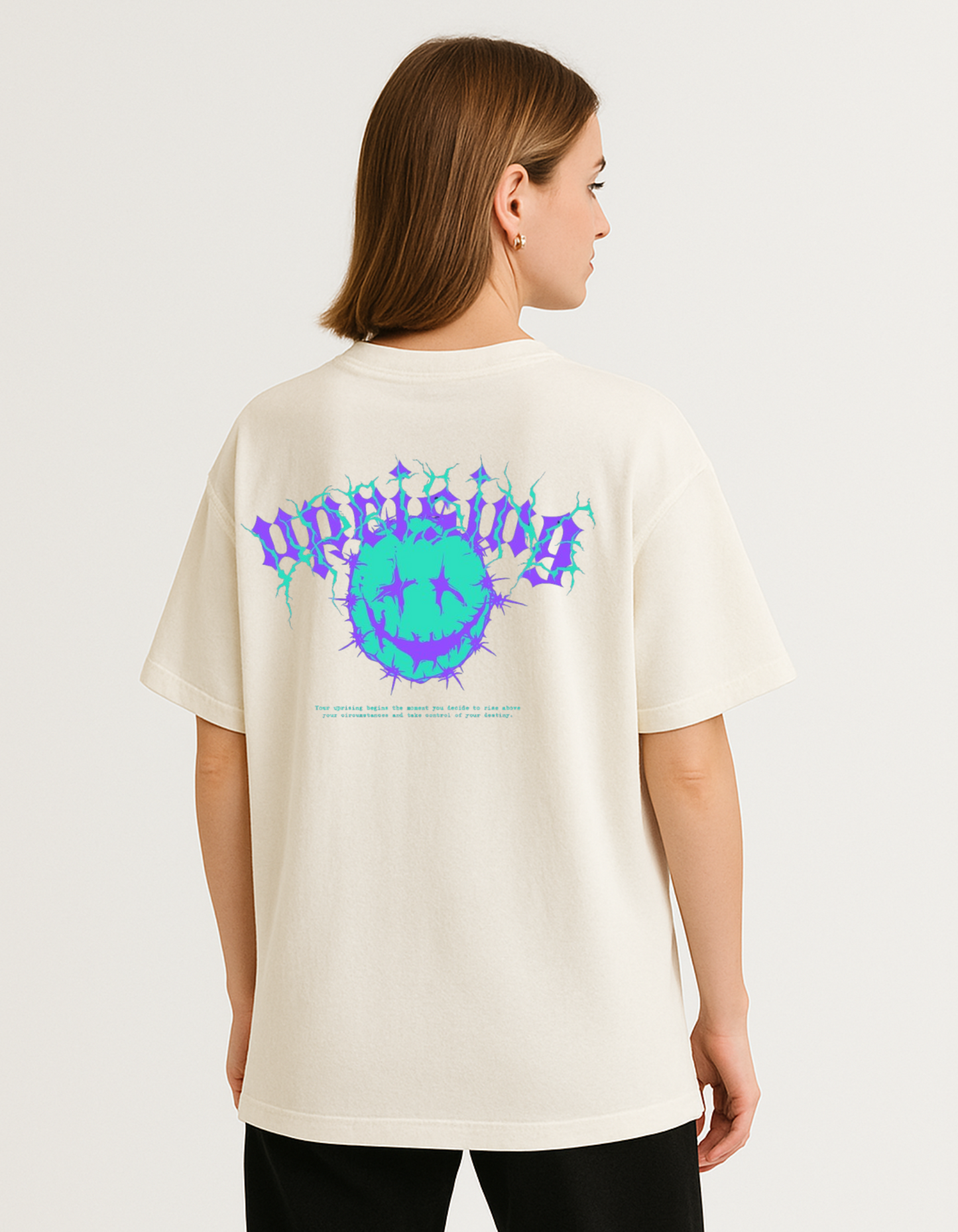 Uprising off white oversize T-shirt