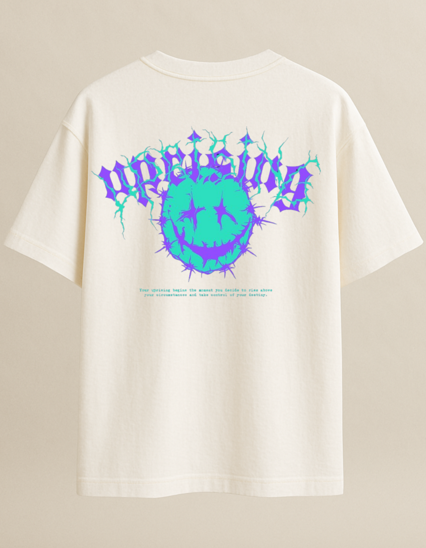 Uprising off white oversize T-shirt
