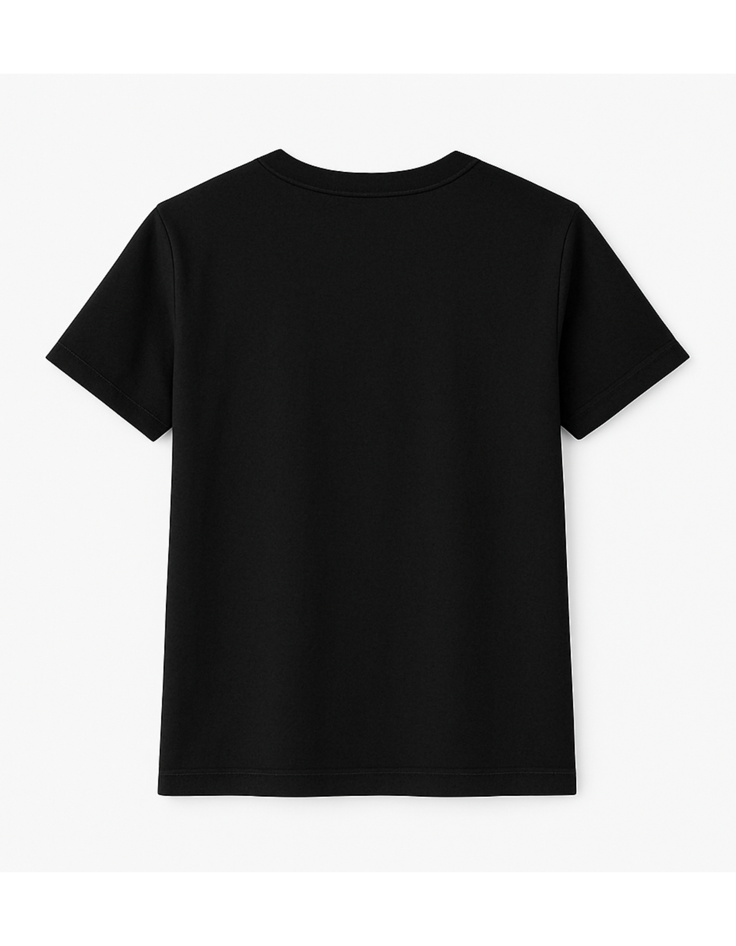 Premium black regular fit T-shirt