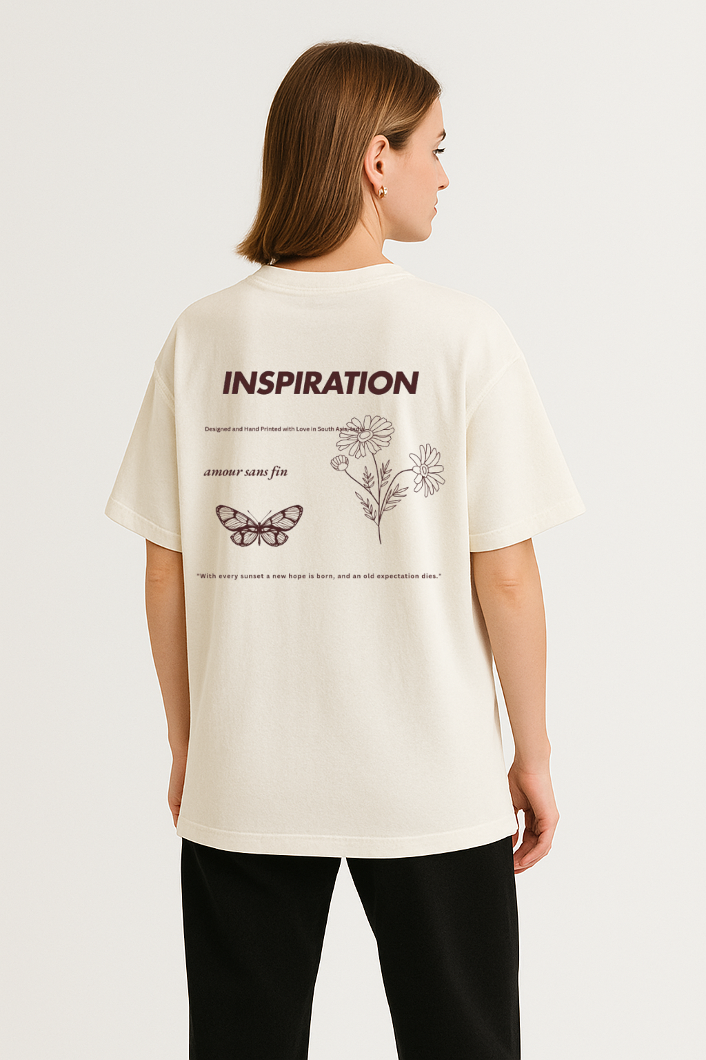 Inspiration off white oversize T-shirt