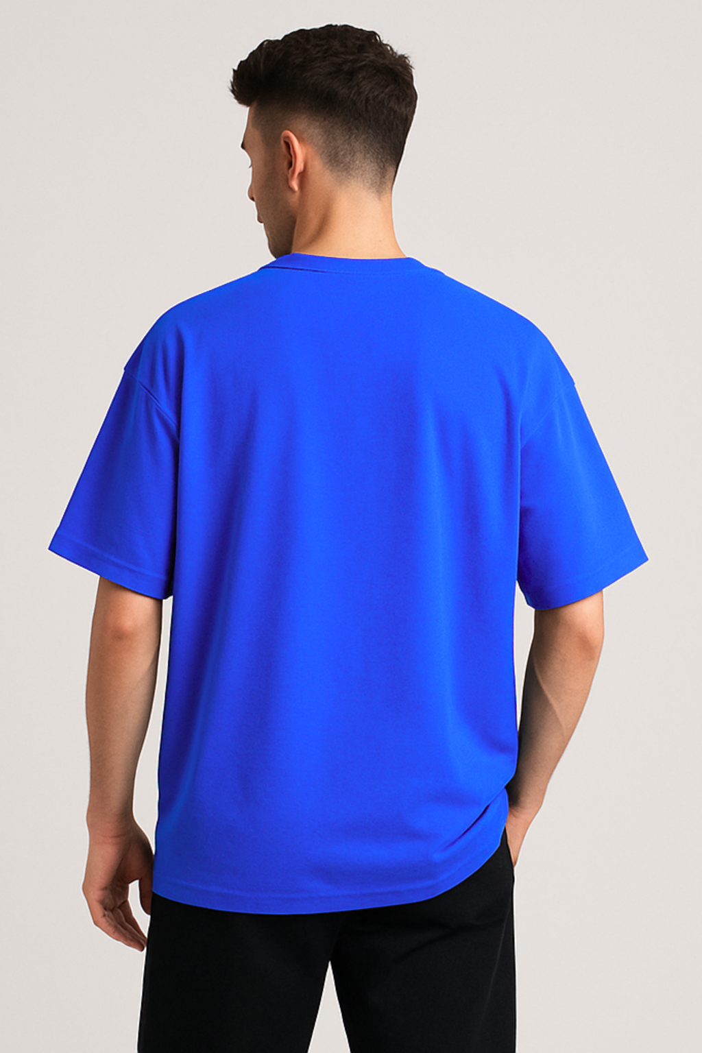 Unity Bright blue oversize T-shirt