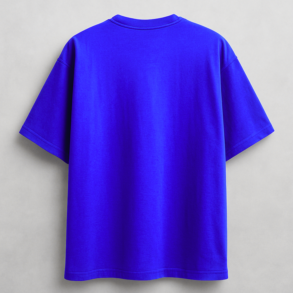 Unity Bright blue oversize T-shirt