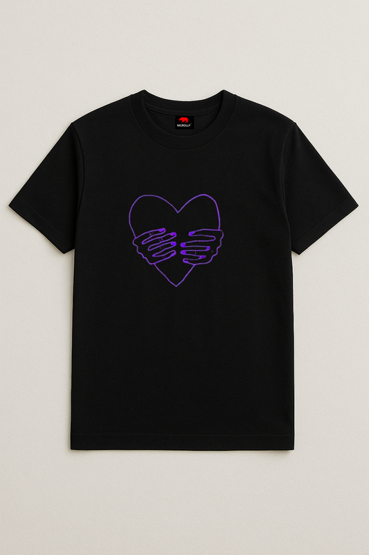 Black regular fit T-Shirt