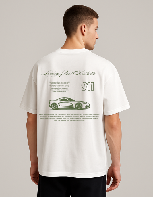 White oversize T-shirt