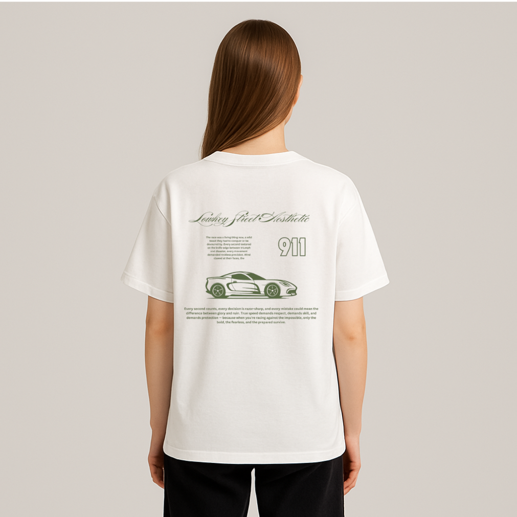 White oversize T-shirt