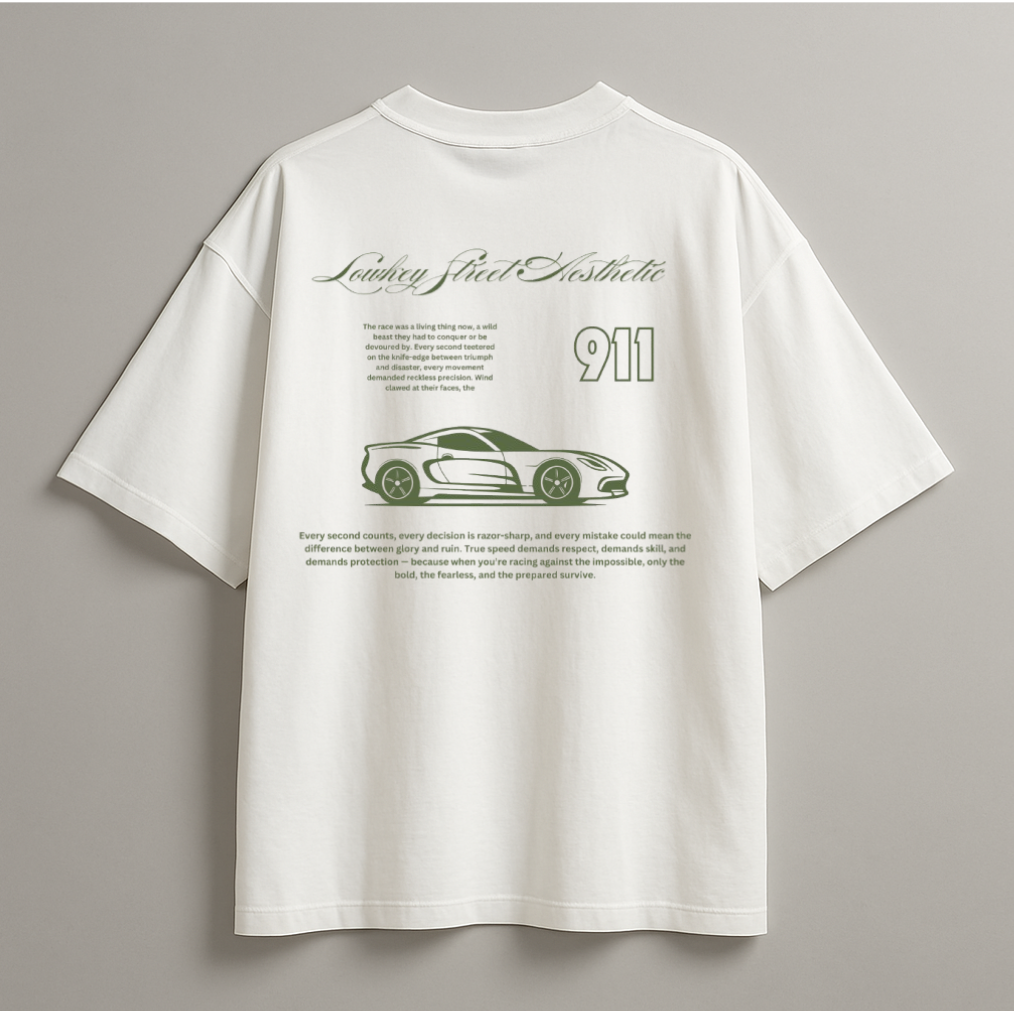 White oversize T-shirt